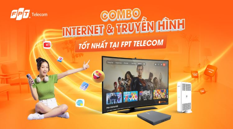 Combo mạng wifi 6 Truyền hình FPT